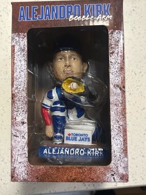 Alejandro Kirk Toronto Blue Jays Bobble-Arm Bobblehead - Blue/White